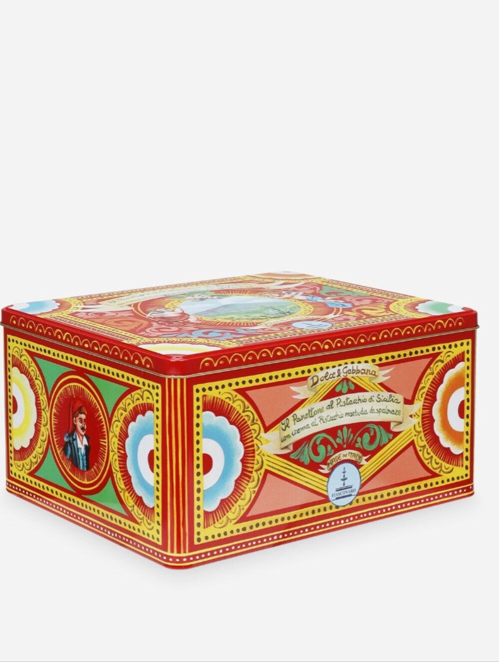 FREE Shipping - Dolce & Gabbana, Fiasconaro Panettone Decorative Tin